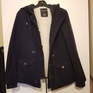 Aeropostale navy coat (M/M)